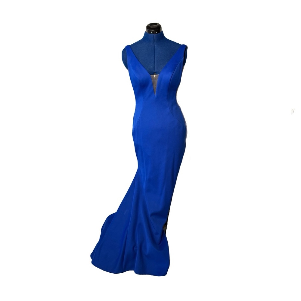 Elegant Blue Evening Gown